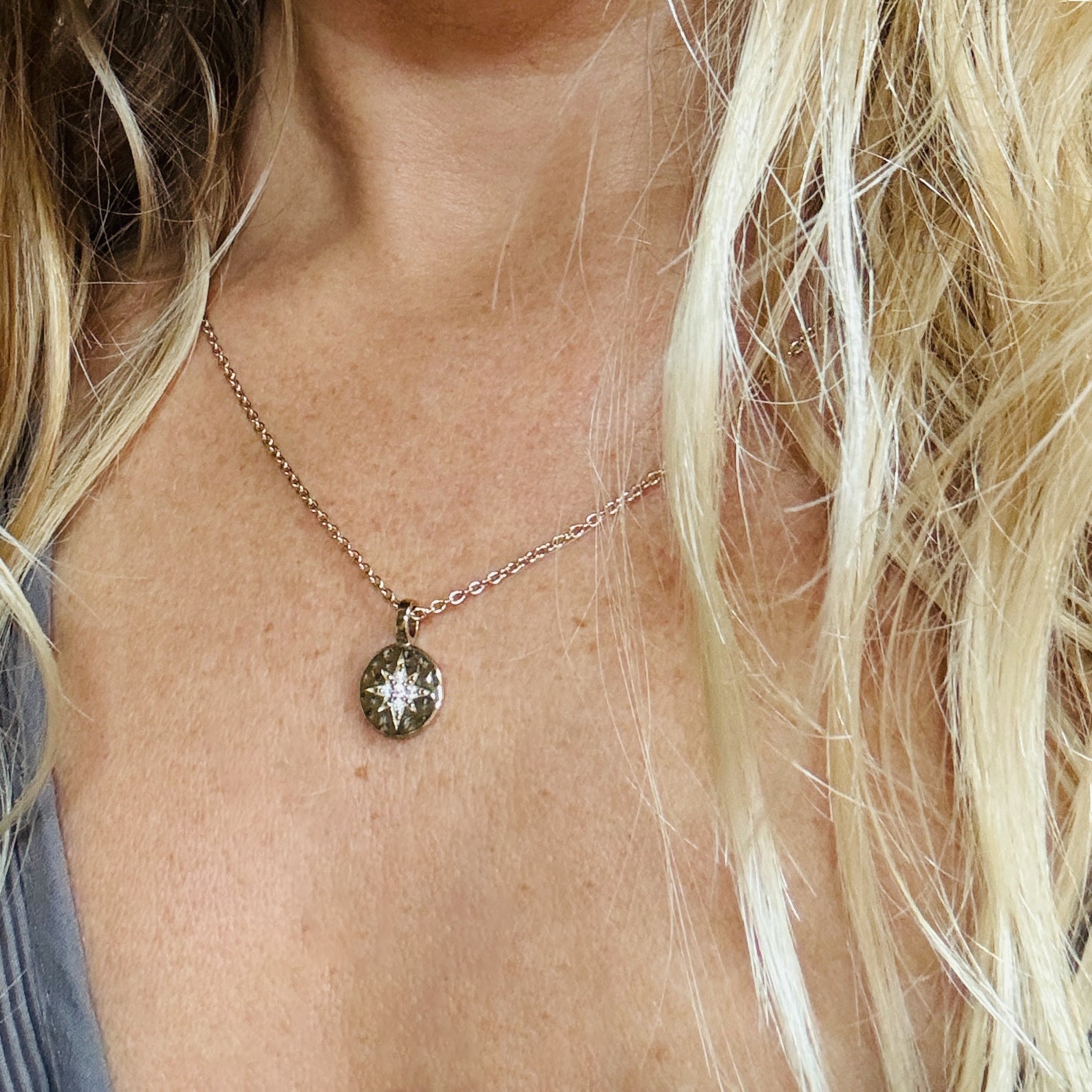 Northern Lights Compass necklace Northern Lights Compass necklace