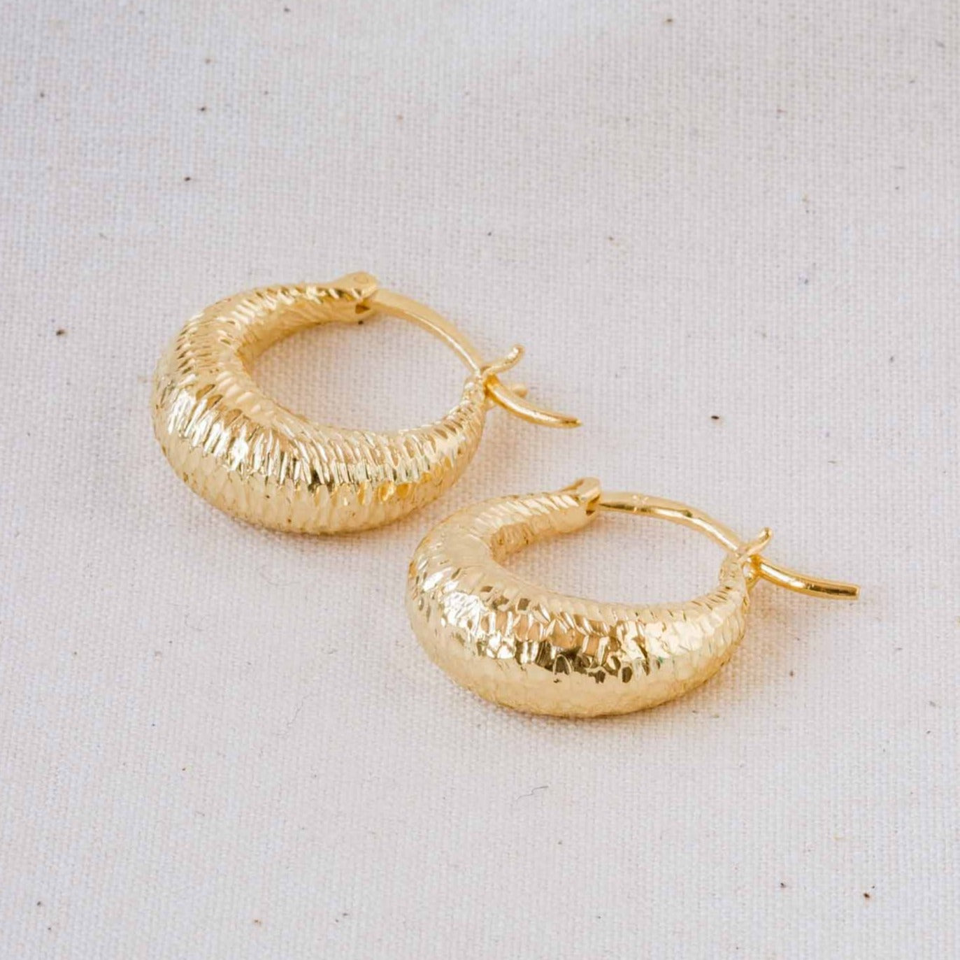 BASIC Creole Hoop Earrings GOLD 35310021120