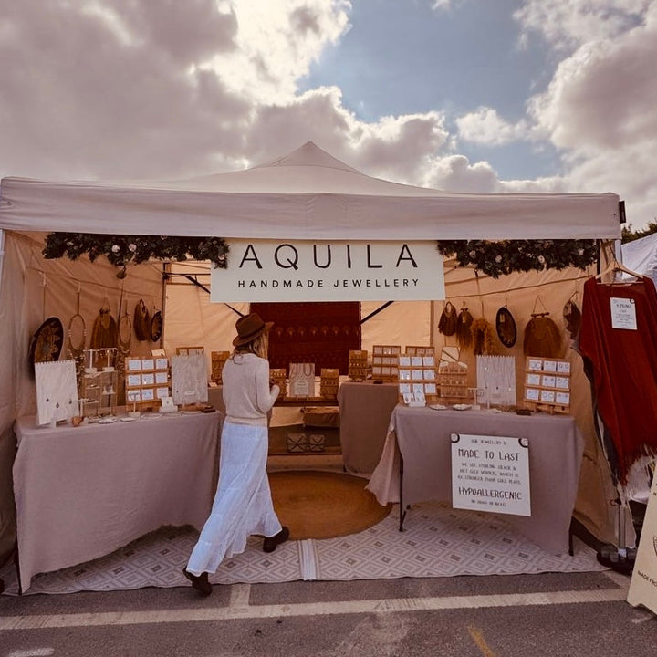 Aquila’s 2025 Festival Adventures: Handmade Jewellery Meets Sun, Sea and Good Vibes!