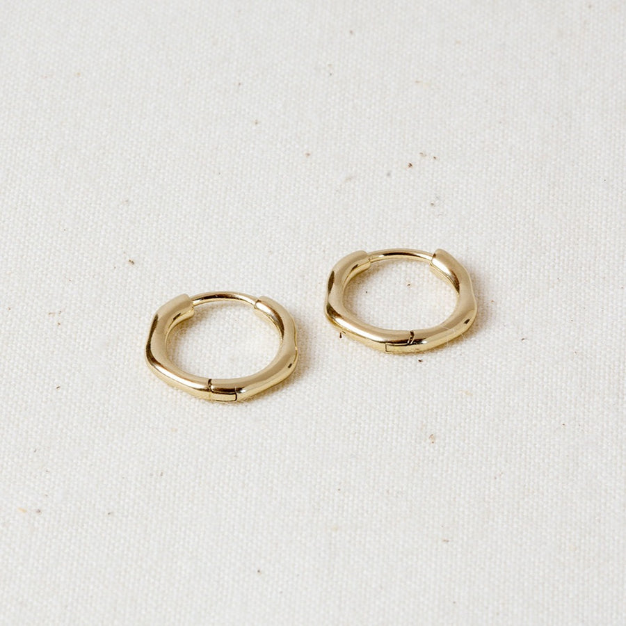 Tanna - Small Gold Hoops