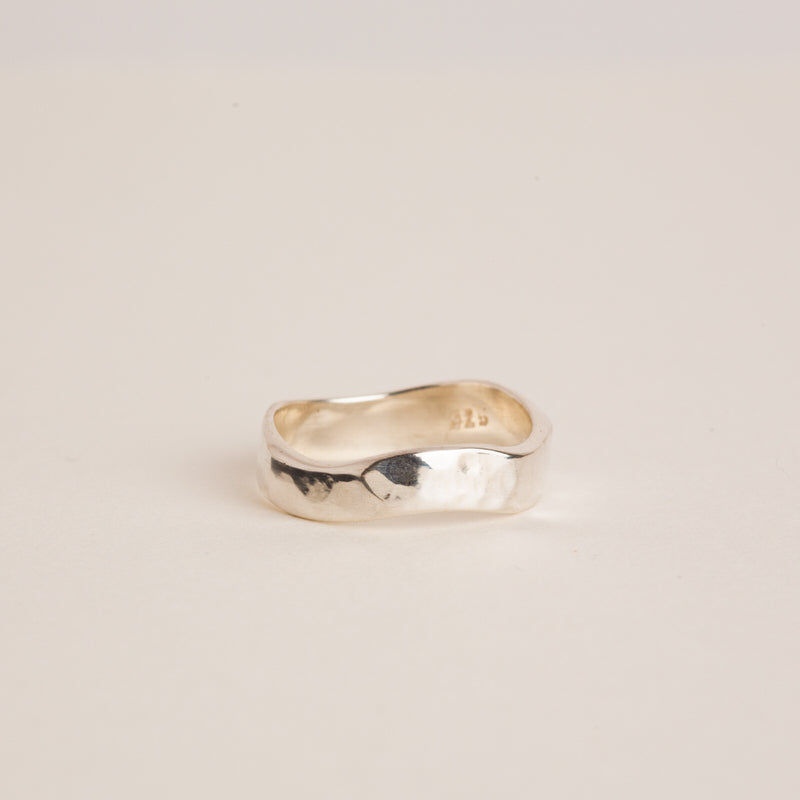 Organic silver ring