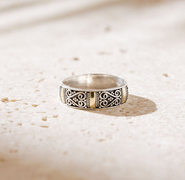 Ubud - Handmade Bohemian Silver Ring