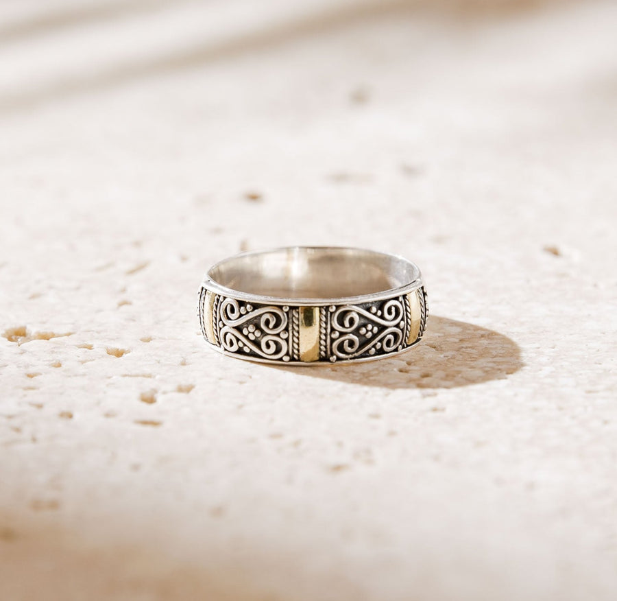 Ubud - Handmade Bohemian Silver Ring