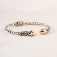Palawan - Mixed Metal Indonesian claw Bracelet