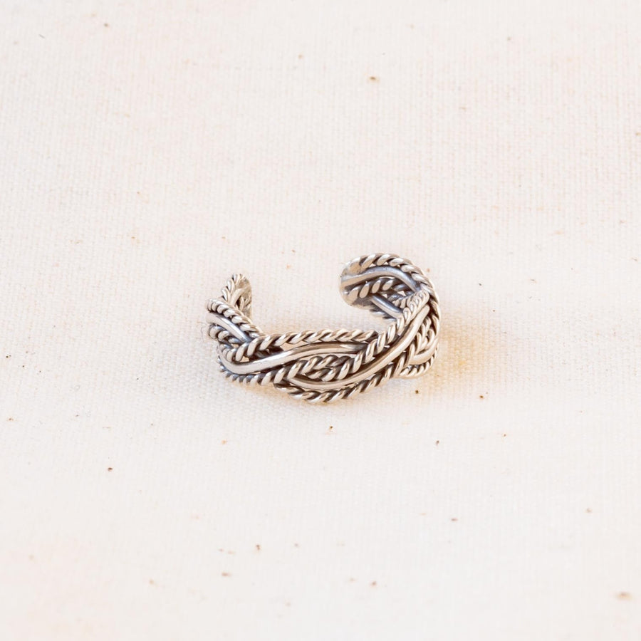 Koh Lanta - Twisted Silver Toe Ring
