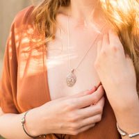 Palawan - Mixed Metal Boho Pendant
