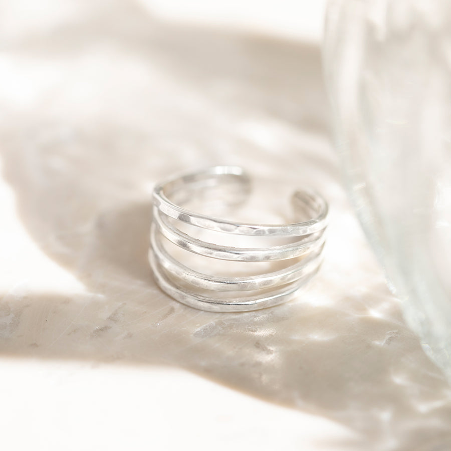Agonda - Sterling Silver Chunky Toe Ring