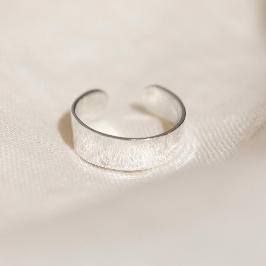 Agonda - Chunky Silver Toe Ring